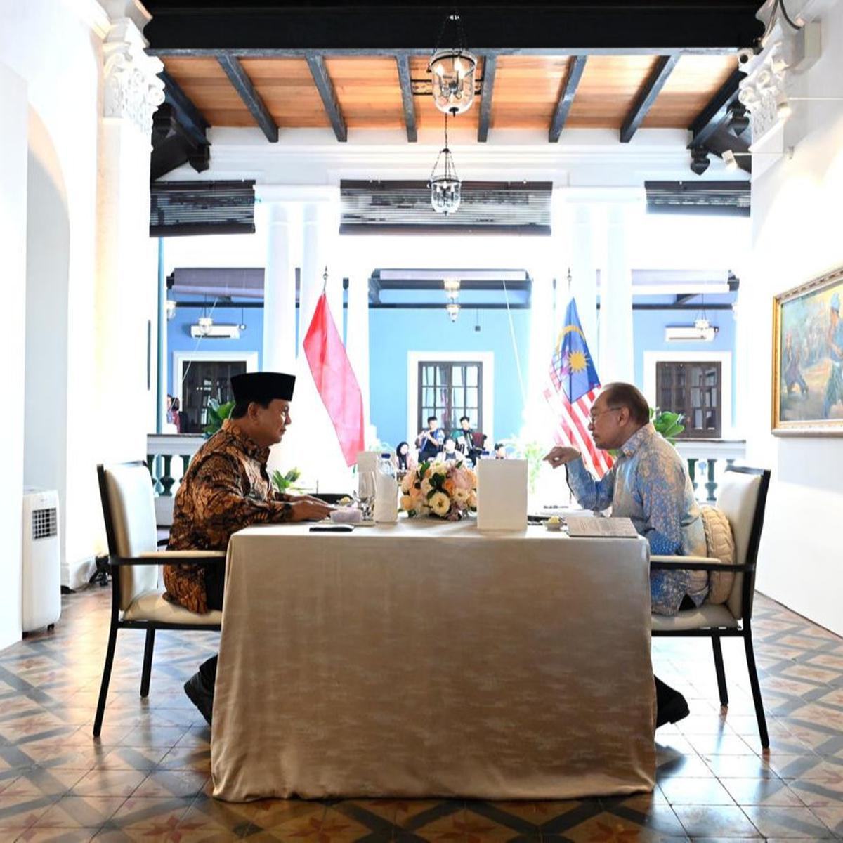 Pertemuan Presiden Prabowo dan PM Anwar Ibrahim
