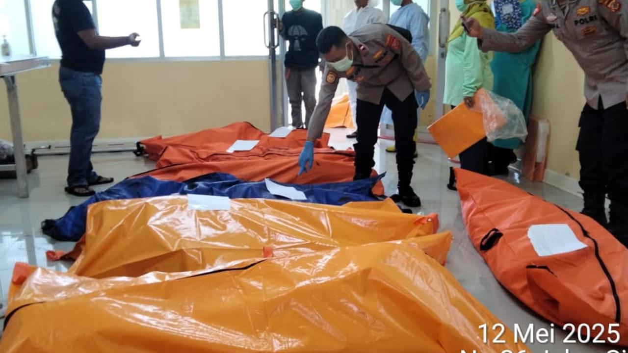 Kantong jenazah terkait ledakan di Garut