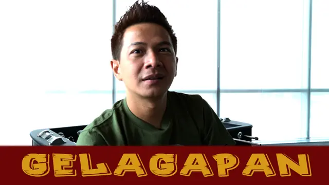 Datangi Liputan6.com, Delon 'Gelagapan'