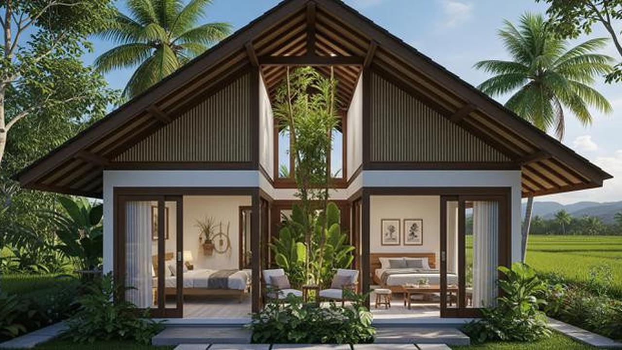 8 Desain Rumah Tropis Kecil dengan Ventilasi Maksimal &amp; Cahaya Natural, Bikin Nyaman untuk Pulang