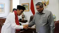 Jokowi Temui SBY Bahas Pemilu 2014