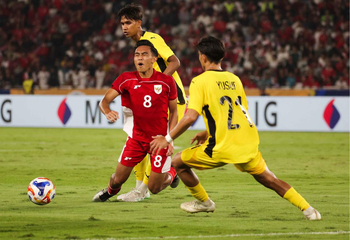 FOTO: Imbang Lawan Malaysia, Indonesia U-23 Lolos ke Semifinal Sebagai Juara Grup