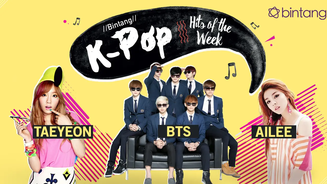 [Bintang] Bintang K-Pop Hits of the Week: Taeyeon, TWICE, BTS, KARD, BTS