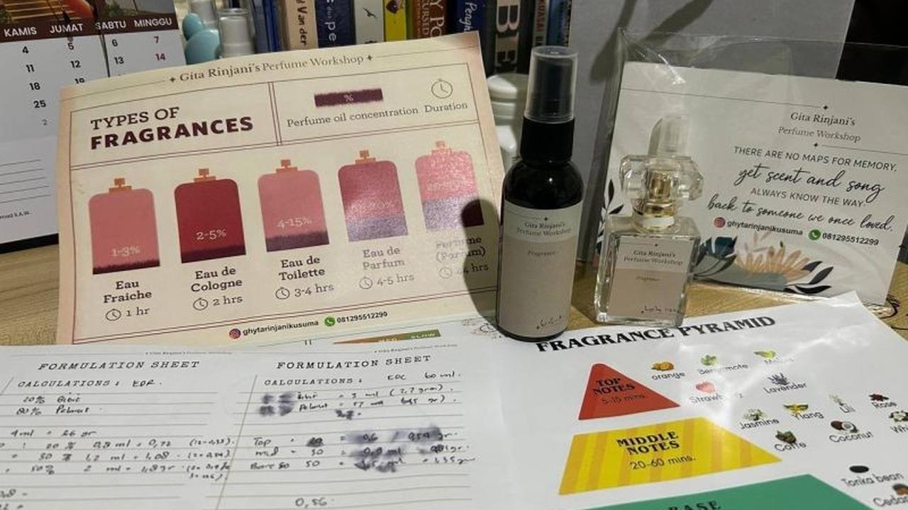 Unik! Ada Ilmu Matematika di Balik Terapi Meracik Parfum, Jadi Media Healing Warga Batam