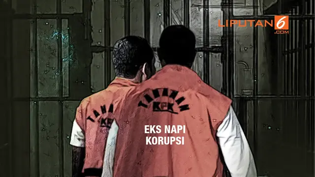 Banner Infografis Caleg-Caleg Eks Napi Koruptor