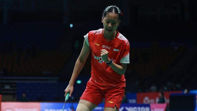 Putri KW Lolos ke Semifinal Hylo Open 2025, Asa Naik Podium Juara Terjaga