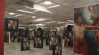 Pameran berjudul “Henk Ngantung Seni dan Diplomasi” di Museum Naskah Proklamasi. (dok. Liputan6.com/Naura Rizkiawan)