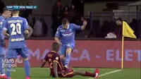 Video highlights tekel brutal yang dilakukan Mario Rui, bek Empoli terhadap bek AS Roma, Antonio Rudiger pada lanjutan Serie A pekan lalu.