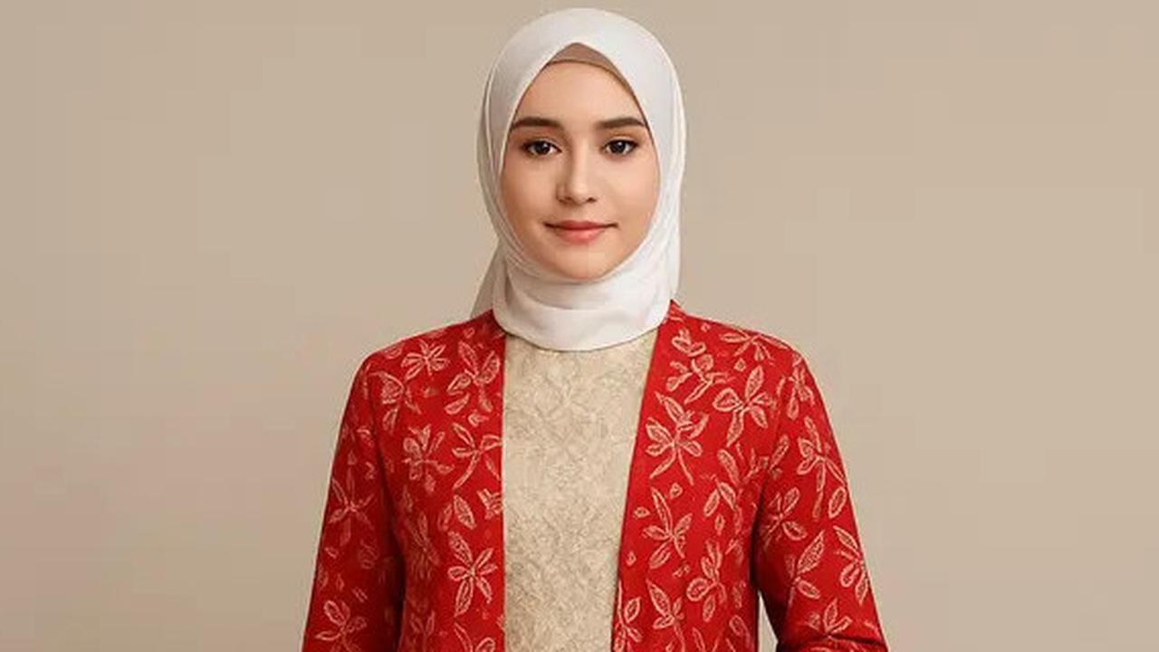 7 Gaya Hijab Merah Putih ala Artis, Bikin Penampilan Modis saat Lomba 17 Agustus