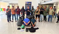 Asyik Pesta di Vila, Pelaku Curanmor Berkedok Ojol Ditangkap