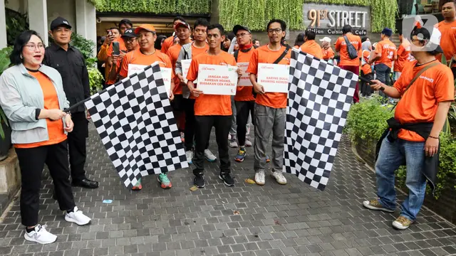 Liputan6.com Gelar Fun Walk di CFD
