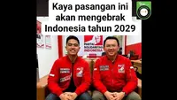 Cek Fakta: Foto Ahok dan Kaesang Pakai Jaket PSI Ini Buatan AI