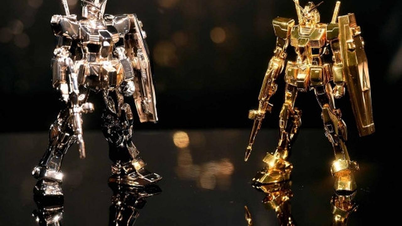 Robot Gundam terbuat dari emas murni ini harganya selangit