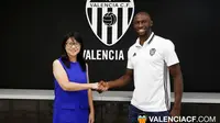 Bek Valencia asal Prancis, Eliaquim Mangala. (dok. Valencia)