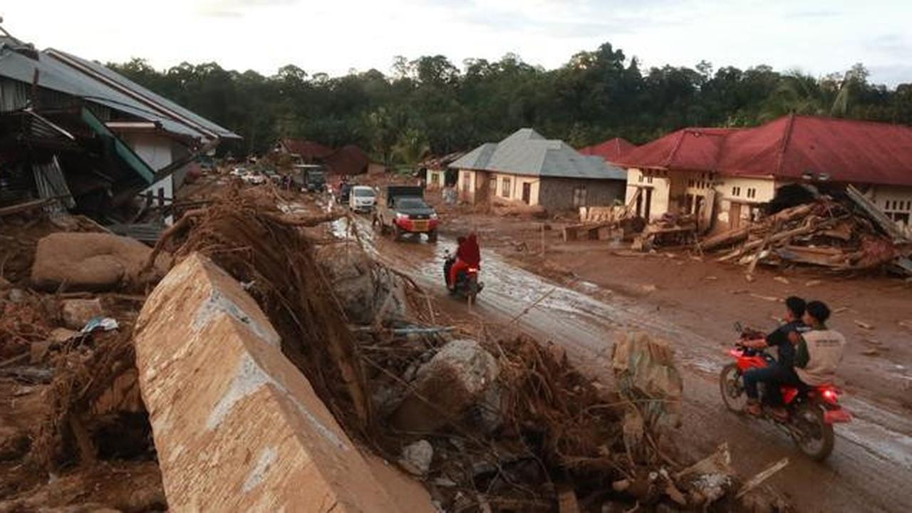 Potret Pemukiman Warga Palembayan Agam yang Hancur Dihantam Banjir Bandang Sumbar