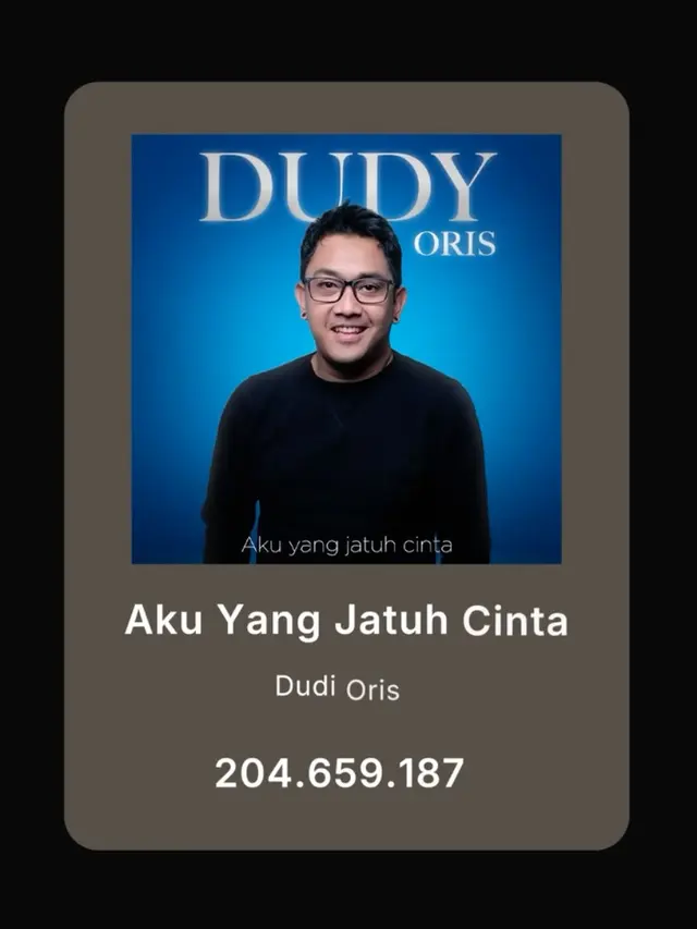 Aku Yang Jatuh Cinta dari Dudy Oris. (Foto: Dok. Instagram @ywpiano)