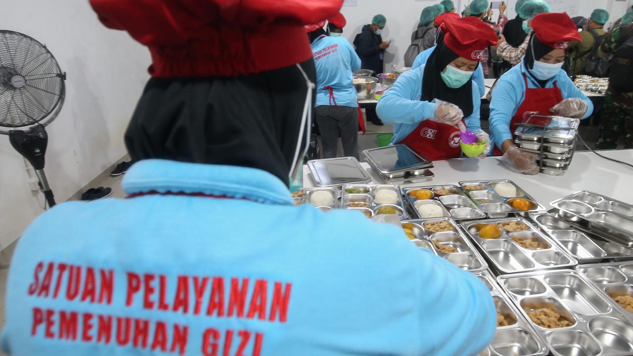 Dapur Makan Bergizi Gratis di Depok