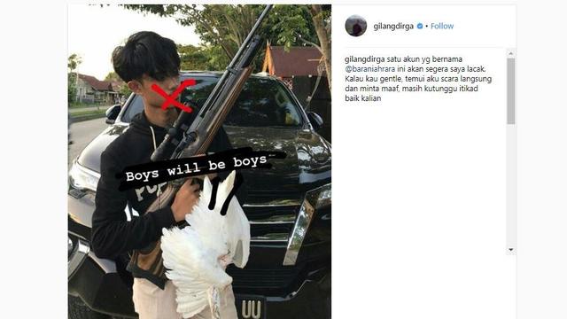 Gilang Dirga dan Adiezty Fersa