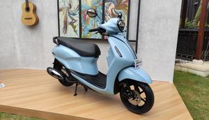 Yamaha Grand Filano Hybrid-Connected tipe Neo dibanderol Rp 27 juta OTR Jakarta. (Septian/Liputan6.com)