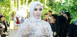 Alasan Laudya Chintya Bella pilih konsep outdoor di resepsi ke-2 di Bandung, Jawa Barat.