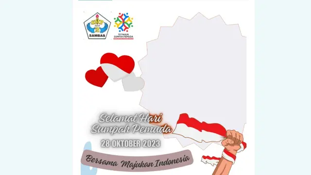 Lantas, bagaimana jika kita ingin ikut memeriahkan Hari Sumpah Pemuda yang diperingati setiap tahunnya pada 28 Oktober? Salah satu caranya kamu bisa membuat Twibbon Sumpah Pemuda.