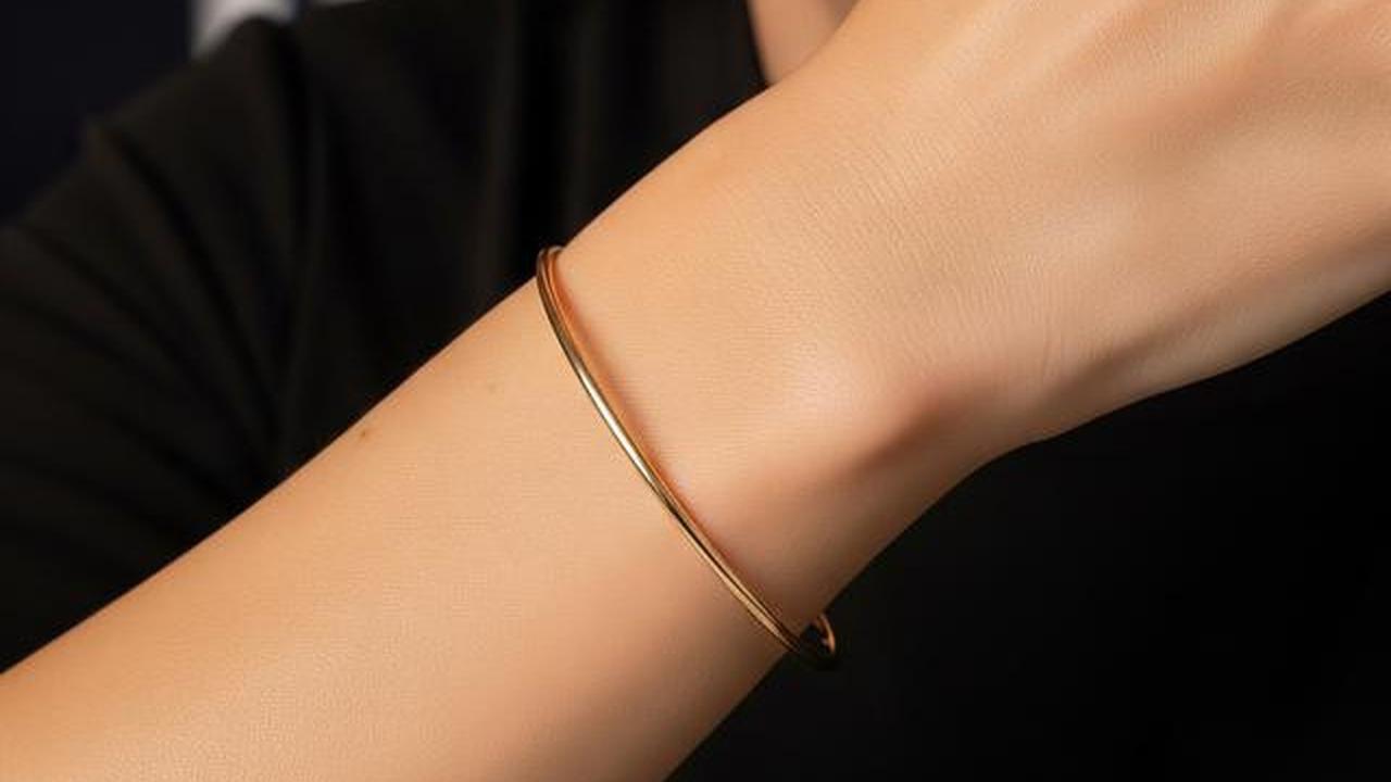7 Model Gelang Emas Wanita Muda Gaya Modern 2025, Simple tapiTetapMewah