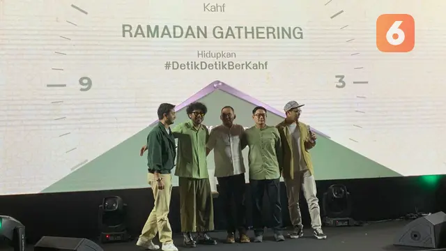 Bryan Domani bersama Kunto Aji terlinat dalam kampanye terbaru Kahf di bulan Ramadan. (Dok: Liputan6.com/dyah)