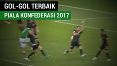 Berita video gol-gol terbaik yang sudah tercipta di Piala Konfederasi 2017 hingga game kedua fase grup. Gol siapa saja yang masuk daftar?