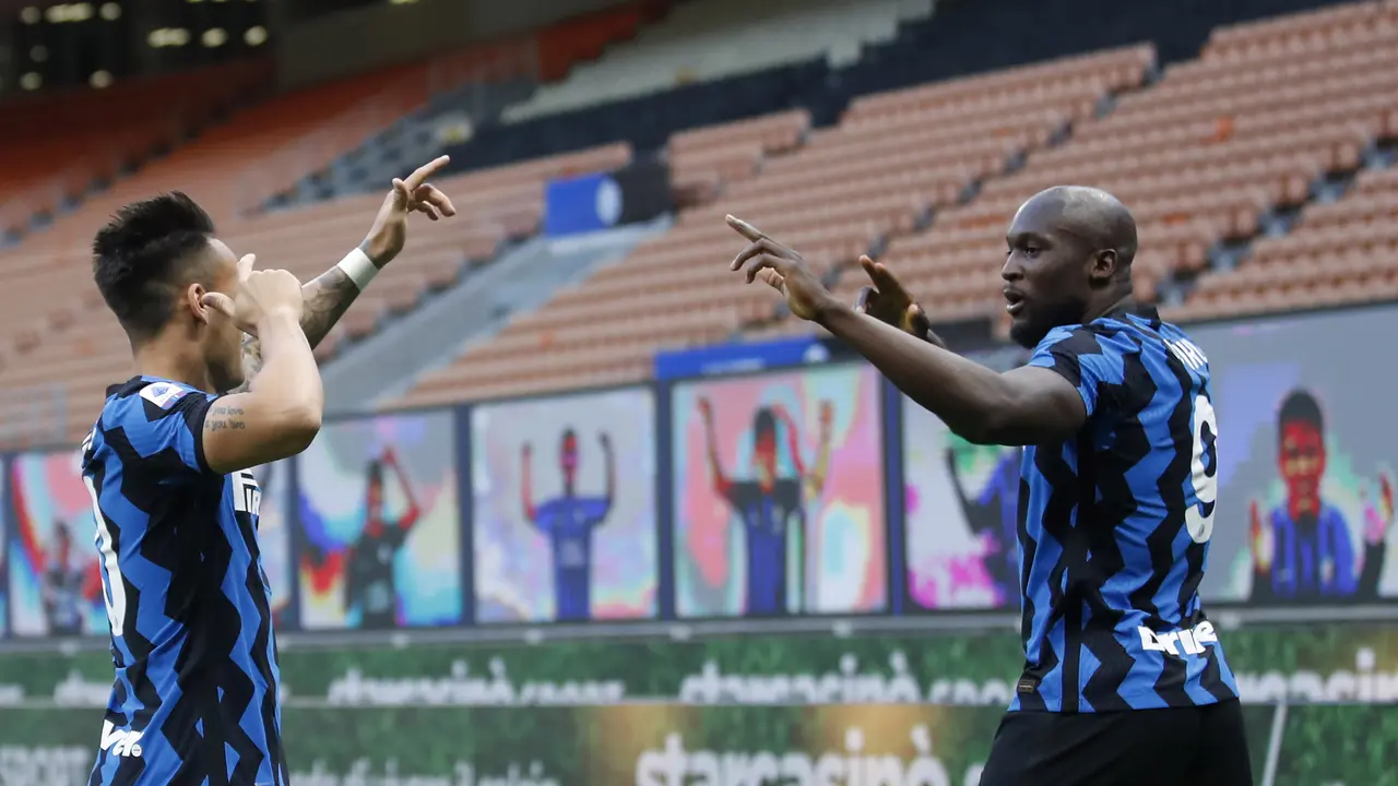 Romelu Lukaku - Lautaro Martinez - Inter Milan