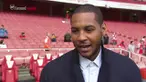 Carmelo Anthony pebasket NBA asal klub New York Knicks mengunjungi Stadion Emirates di London dan mengakui bahwa dirinya adalah fans Arsenal sejati.