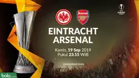 Liga Europa - Eintracht Frankfurt Vs Arsenal (Bola.com/Adreanus Titus)