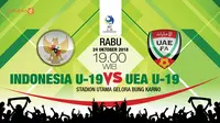 Indonesia u19 vs Uni Emirat Arab UEA u 19