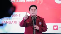 Menteri BUMN Erick Thohir memberikan fasilitas infrastruktur untuk mendorong anak-anak muda kreator start up membuat gim lokal. (Istimewa)