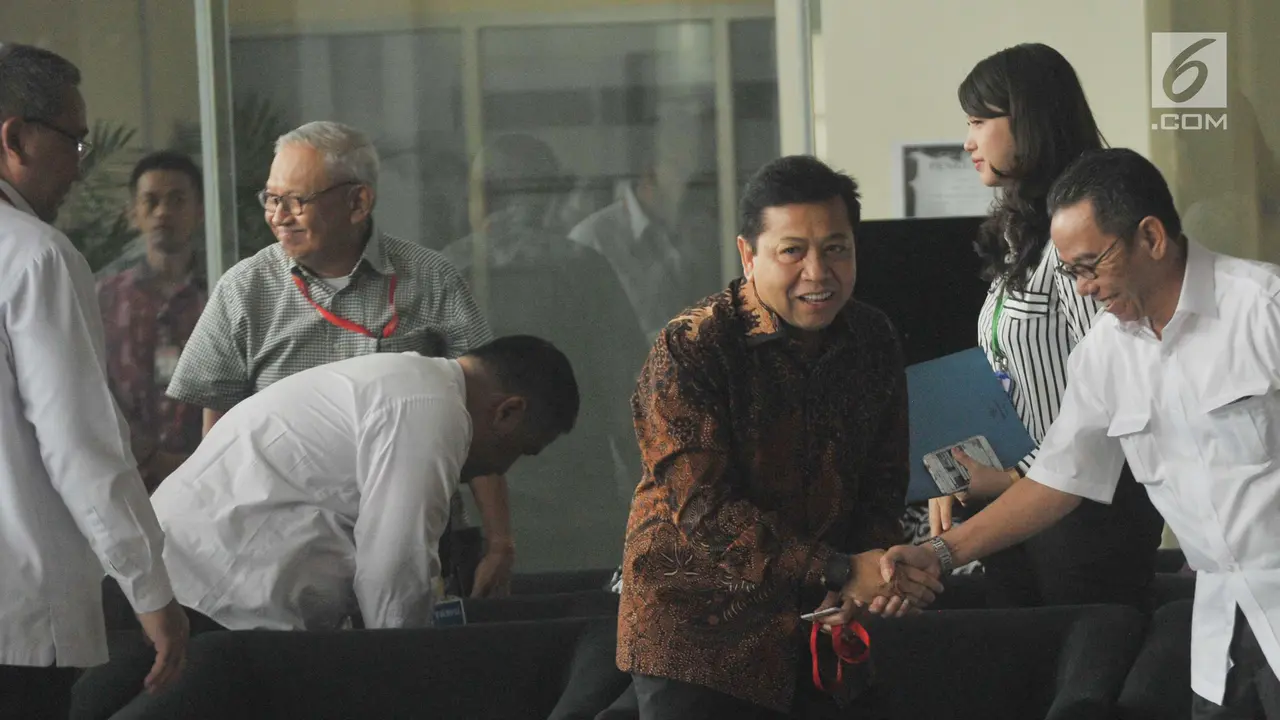 Ketua DPR Setya Novanto Diperiksa KPK