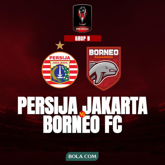 Piala Presiden 2022 - Grup B - Persija Jakarta Vs Borneo FC