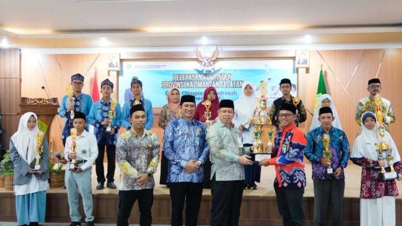 Kemenag Kalsel Kirim Kontingen Terbaik untuk Olimpiade Madrasah Indonesia 2025