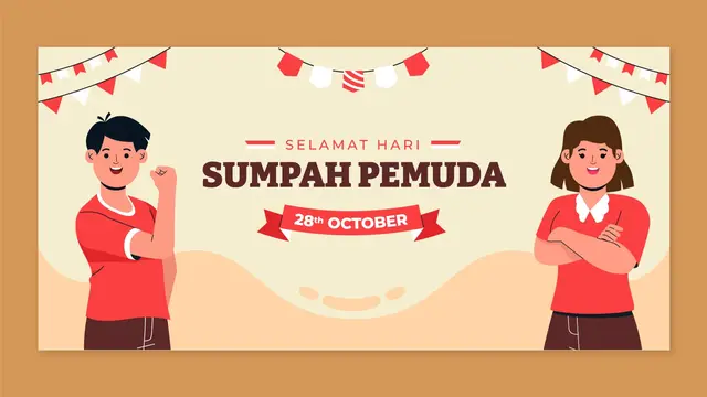 Ilustrasi Hari Sumpah Pemuda