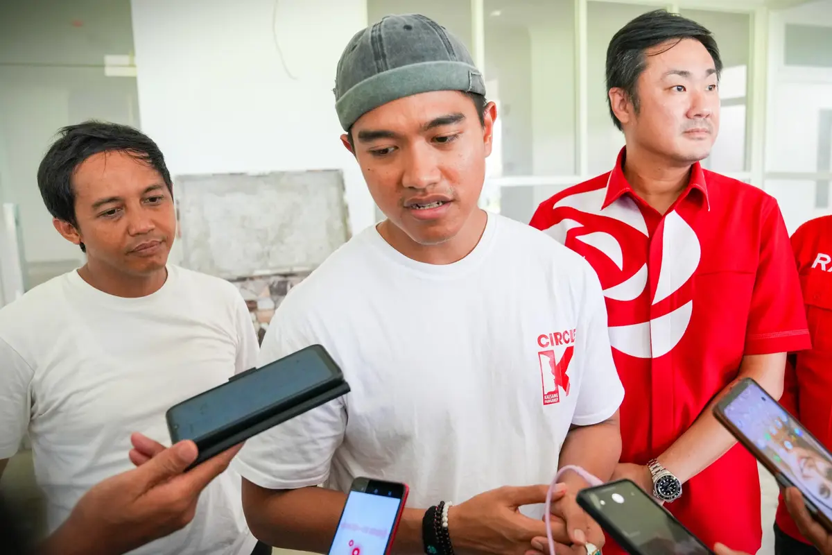 Ketua Umum Partai Solidaritas Indonesia (PSI) Kaesang Pangarep