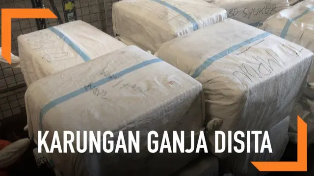 VIDEO: Lihat Aksi BNN Sergap Truk Pembawa Ganja