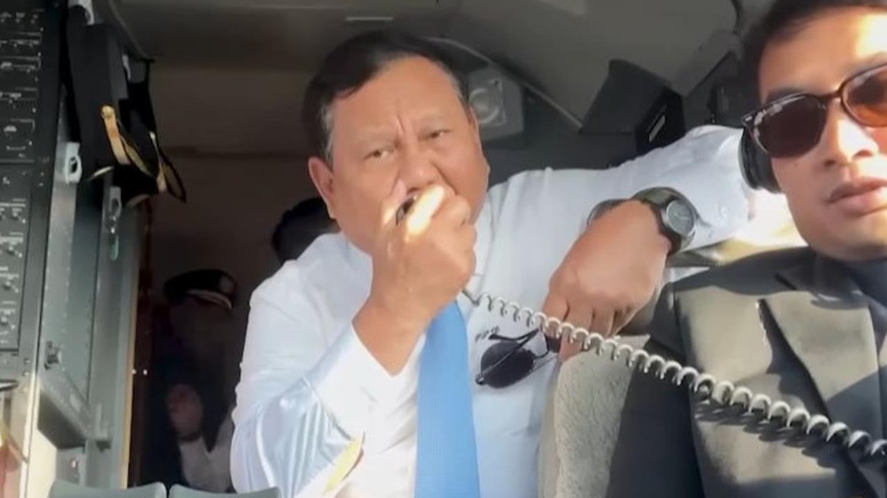 Momen Prabowo Dikawal 2 Pesawat Tempur Yordania dan Sapa Pilot: Tiger 101, Ini Indonesia-1