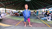 Gemar Berenang di Sungai Sejak Kecil, Kini Atlet Dwarfisme Ari Setiawan Wakili Kalimantan Selatan di Peparnas 2024, Karanganyar (10/10/2024). Liputan6.com/Ade Nasihudin.
