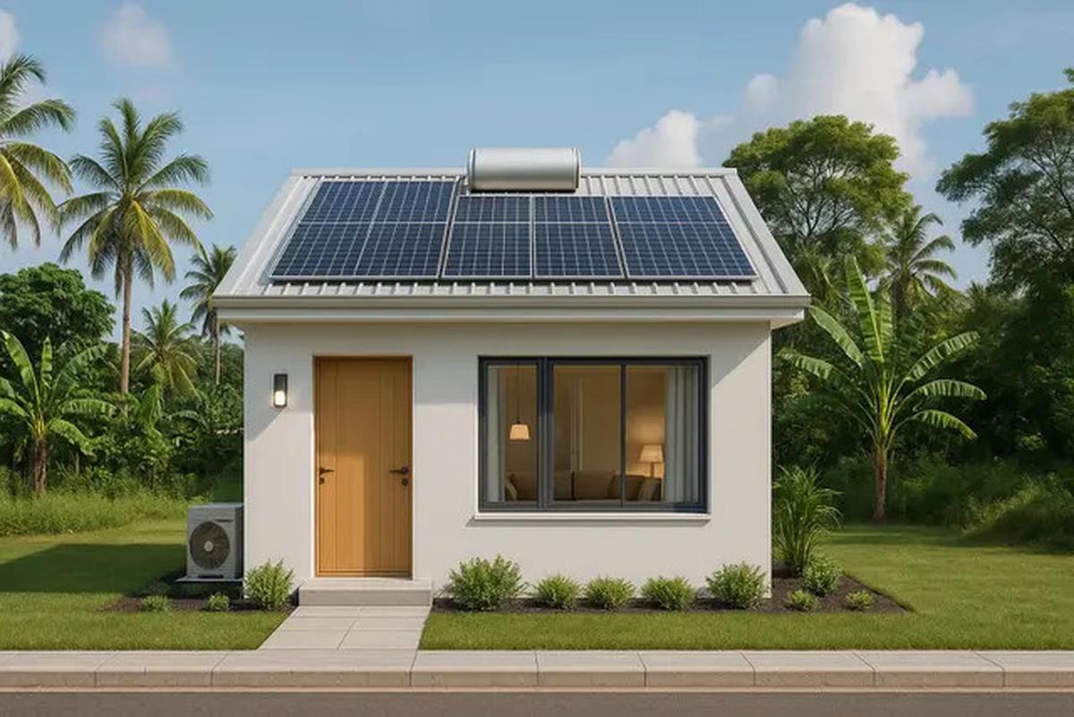 10 Gambar Rumah Sederhana 8x8 2025 Konsep Minimalis Modern, Punya Bentuk Cantik dan Nyaman Ditempati