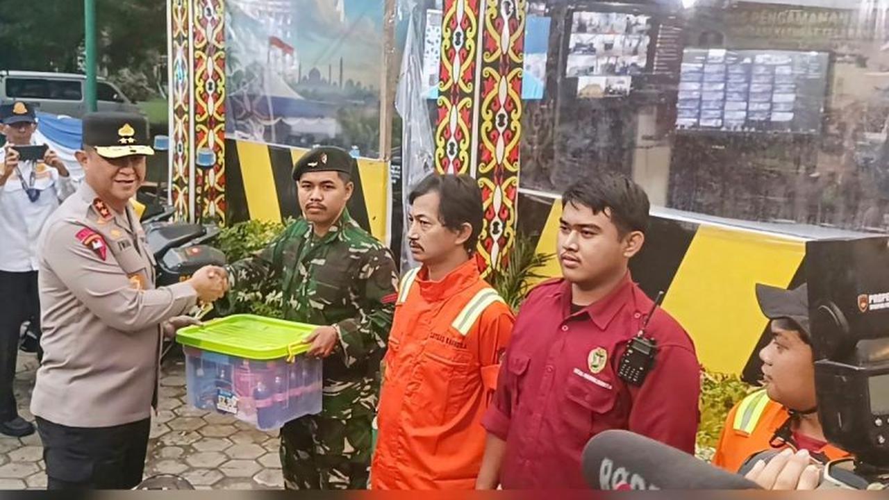 Polda Kalteng Kerahkan 350 Personel Amankan Malam Takbiran Idul Fitri 2026