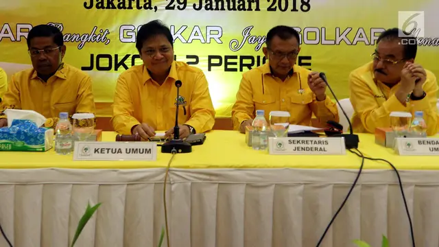 Rapat Pleno Perdana Partai Golkar