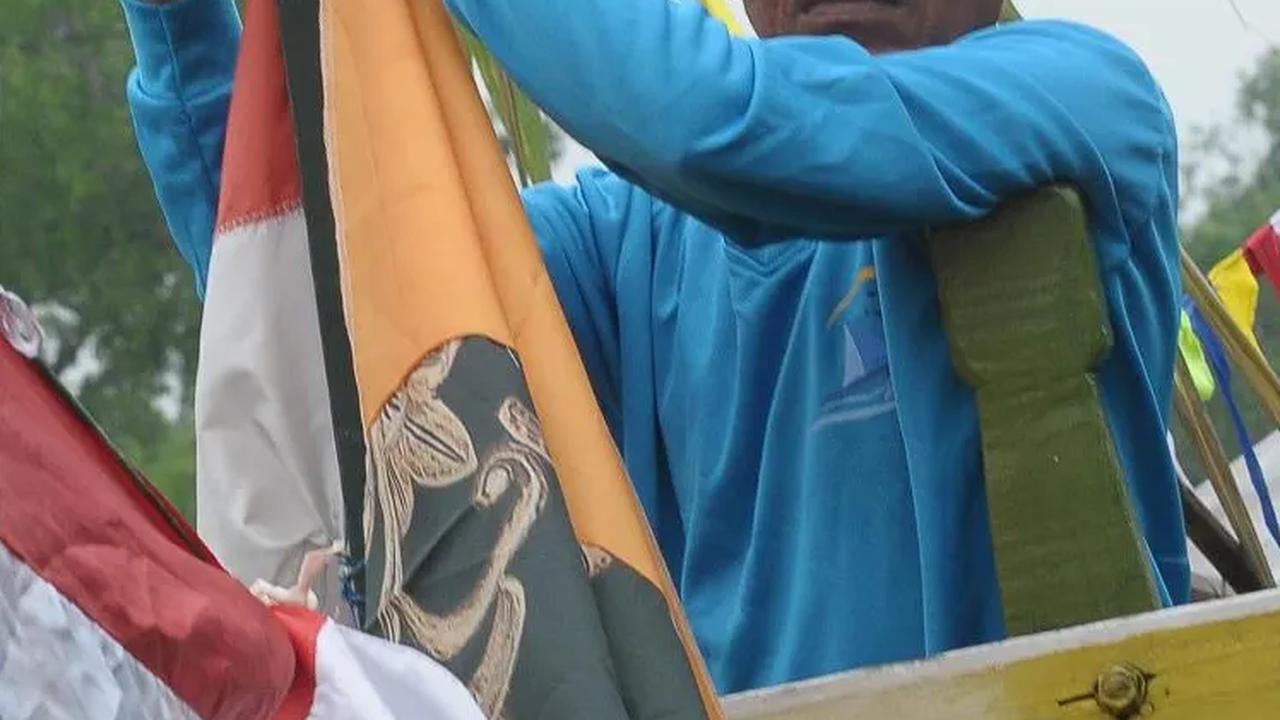 Kegiatan Nadran para nelayan Muara Angke ini berjalan selama tiga hari.<br>