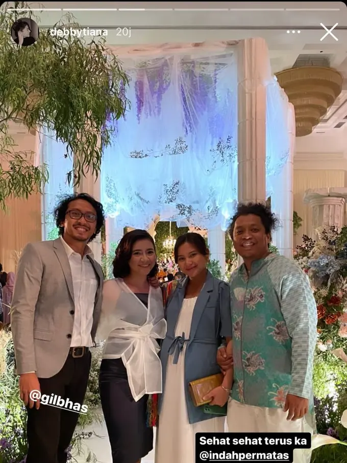 6 Potret Seleb di Pernikahan Bintang Emon, Kehadiran Arafah Rianti Curi Perhatian