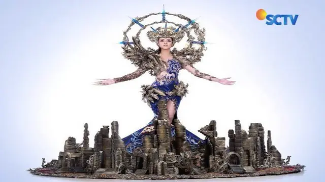 Cantiknya Kostum Indonesia di Ajang Miss Grand International 2017