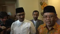 Mantan Ketua KPK Abraham Samad dan Presiden PKS Sohibul Iman (Liputan6.com/M Radityo)