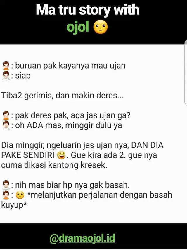 6 Kelakuan Usil Ojek Online Ini Bikin Ketawa Geli