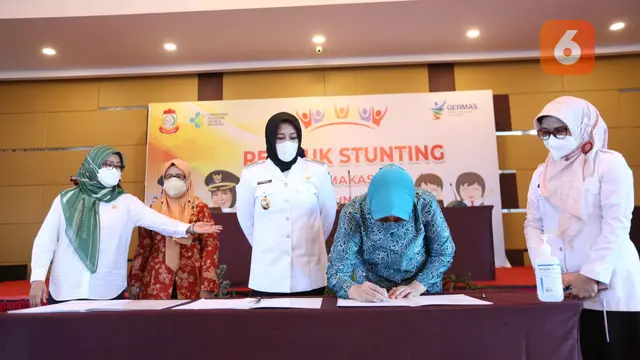 Rembuk Stunting Kota Makassar 2021 (Liputan6.com/Fauzan)